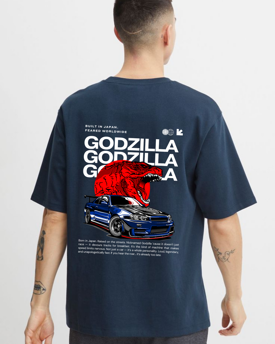 Godzilla Oversized Tee