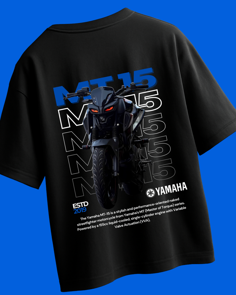 Yamaha MT 15 Oversized T shirt