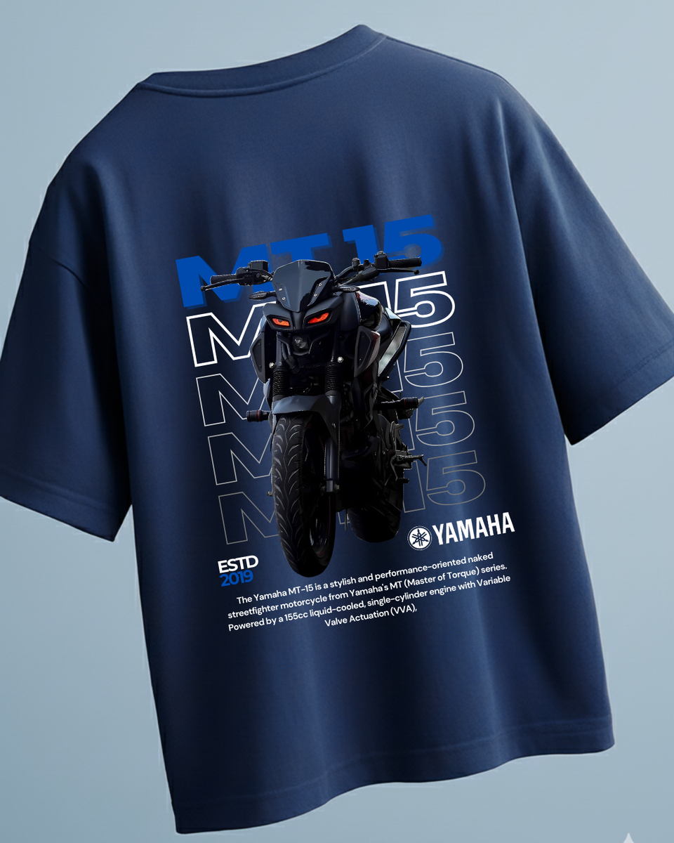 Yamaha MT 15 Oversized T shirt