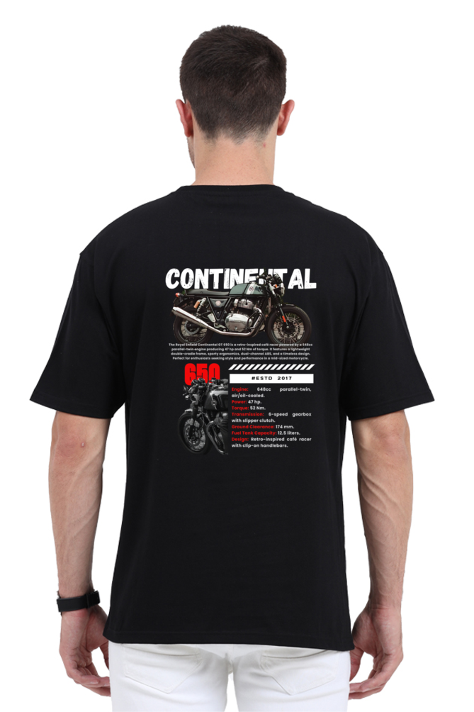 RE Continental GT 650 Oversized Tee