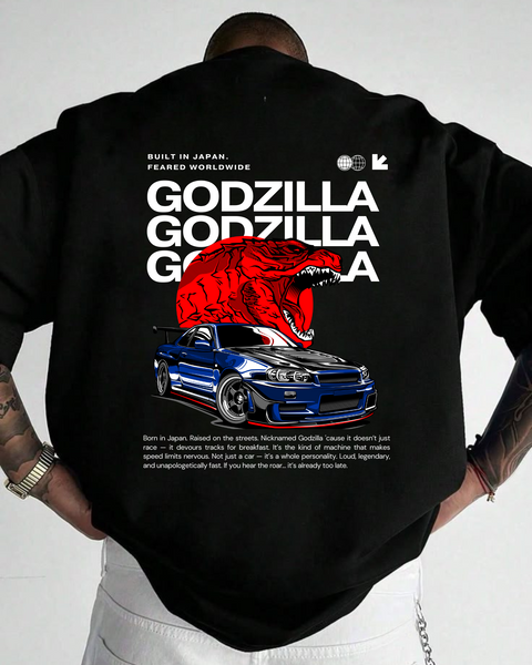 Godzilla Oversized Tee