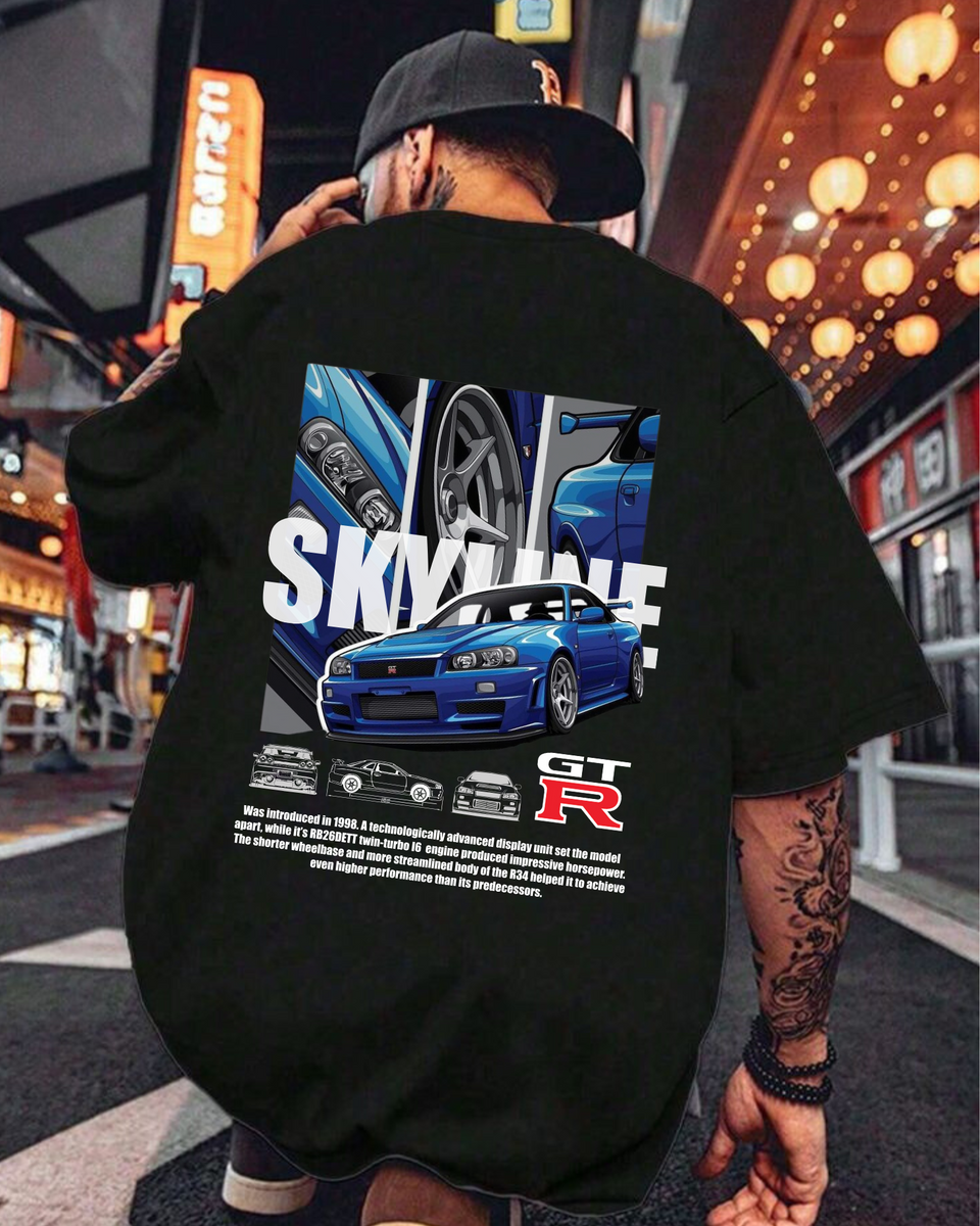 Skyline GT-R Oversized T-Shirt