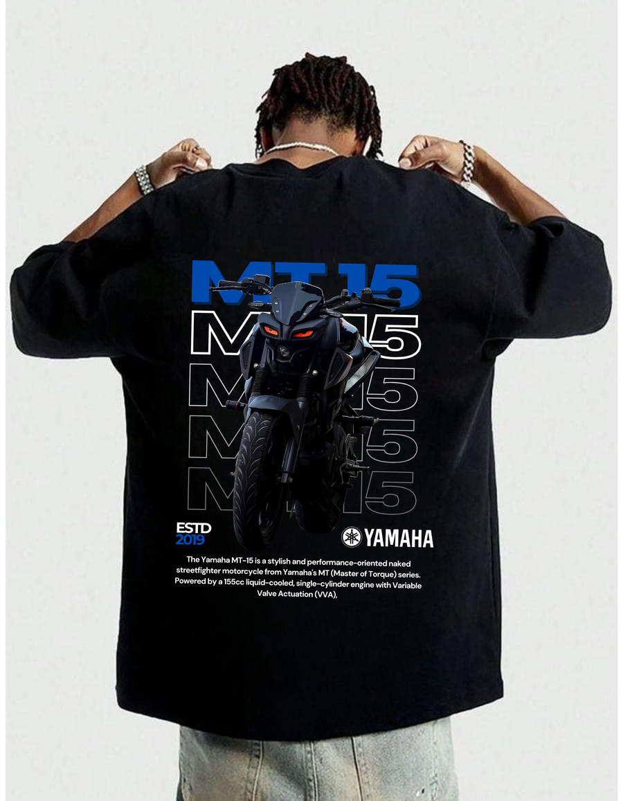 Yamaha MT-15 Oversized T-Shirt