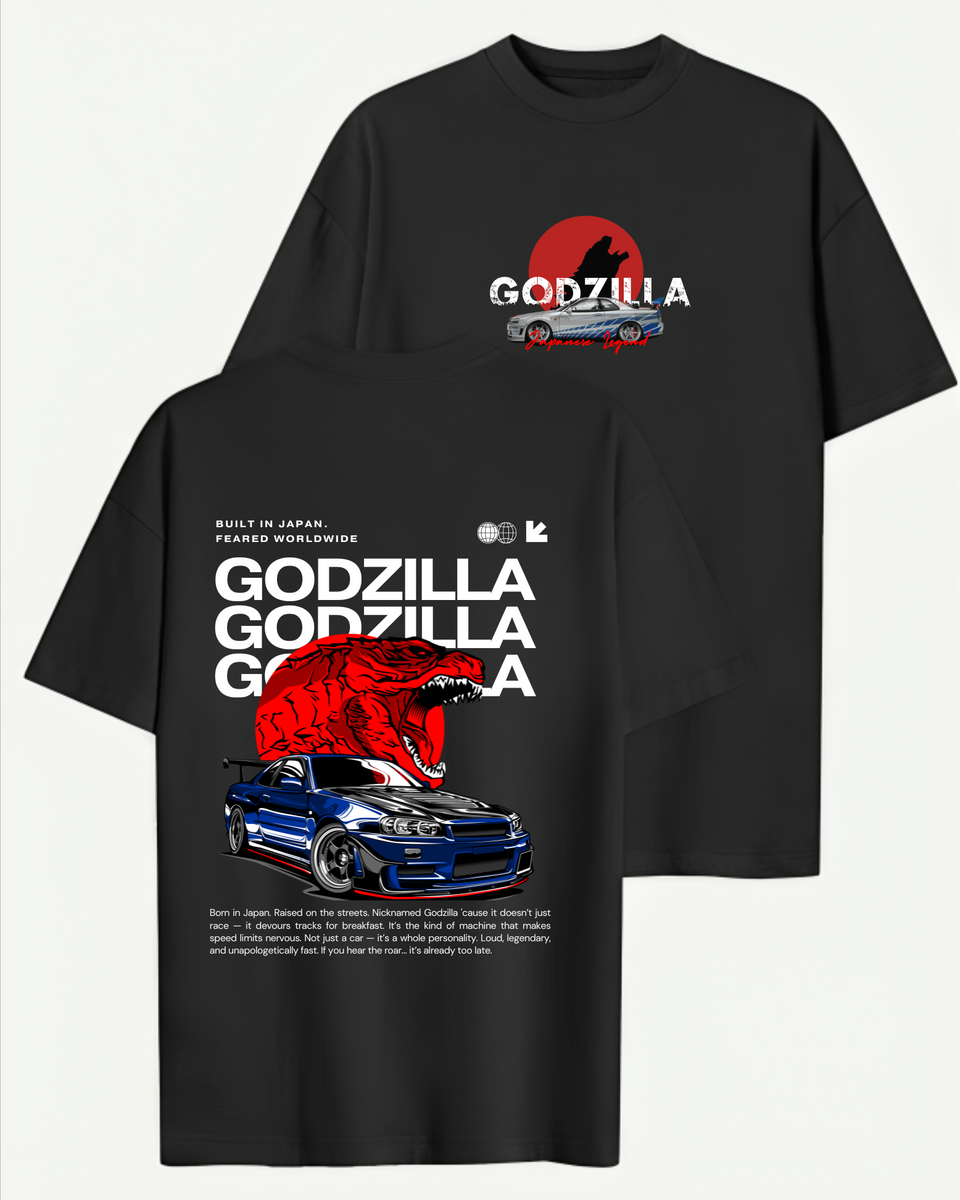 Godzilla Oversized Tee