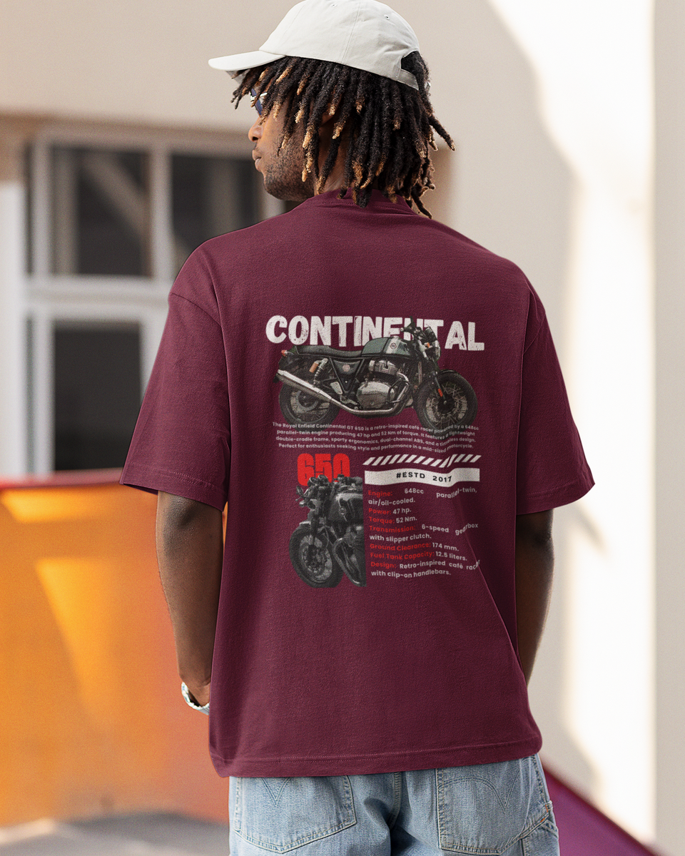 Royal Enfield Continental GT 650 Oversized T-Shirt
