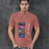JDM Cars T-Shirt - Coral 