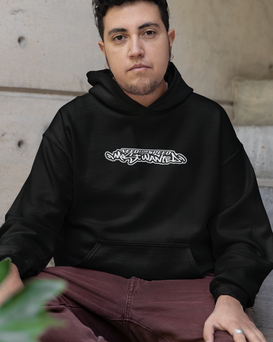 Most Wanted BMW M3 GTR Hoodie — Black - Front