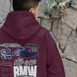Most Wanted BMW M3 GTR Hoodie — Marron  - Back 