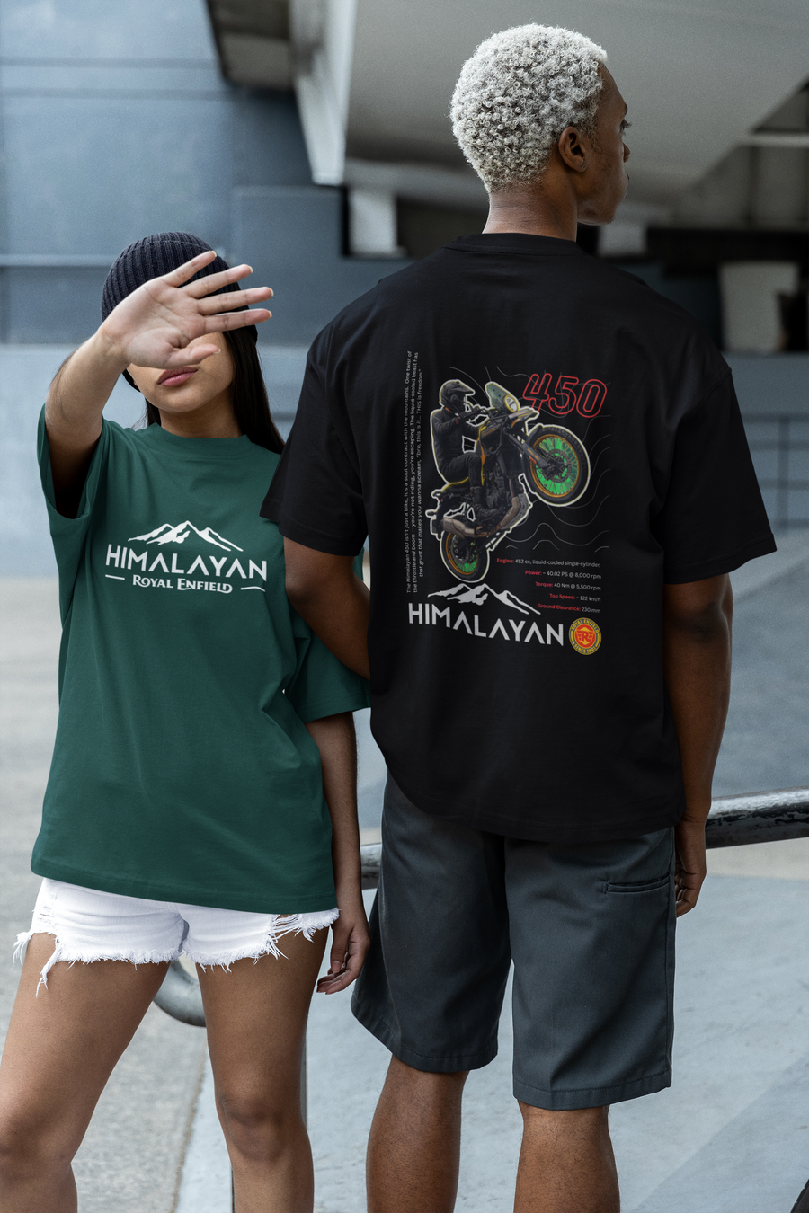 RE Himalayan 450 Oversized T-Shirt