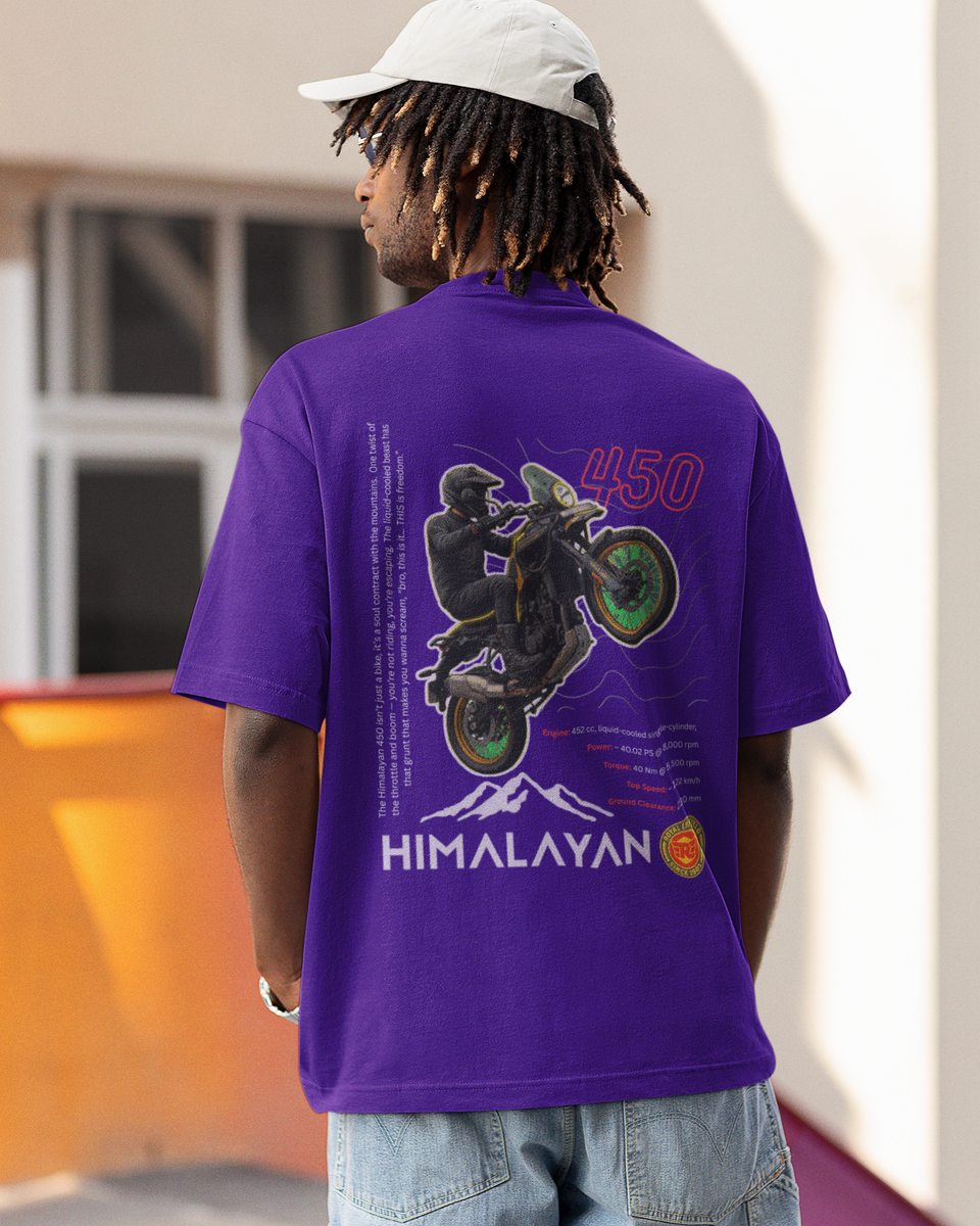 RE Himalayan 450 Oversized T-Shirt