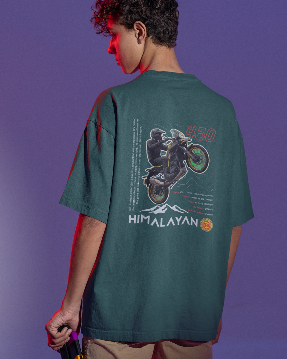 RE Himalayan 450 Oversized T-Shirt