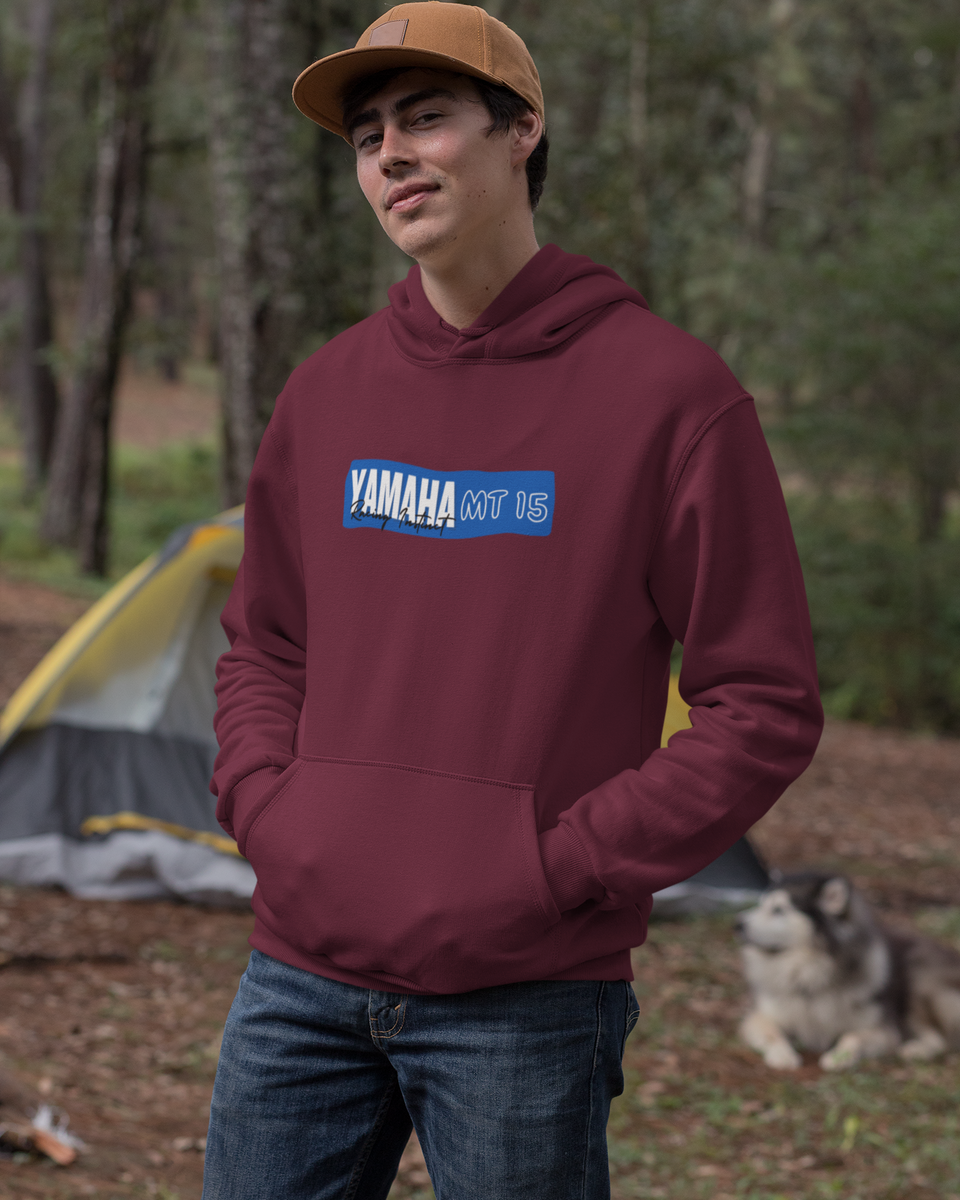 Yamaha MT-15 Hoodie - Marron - Front