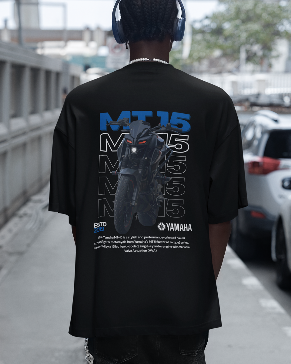 Yamaha MT-15 Oversized T-Shirt