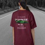 Porsche 911 Oversized T-Shirt - Marron - back 