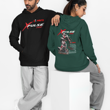 Hero Xpulse 200 Hoodie - Front and Back 