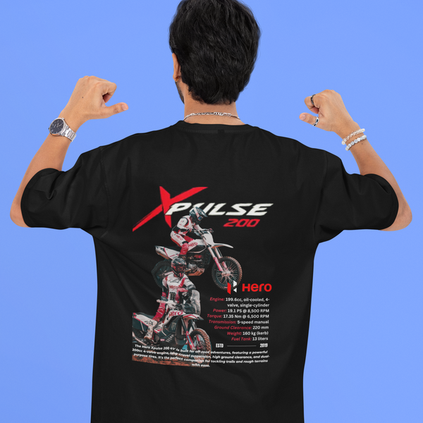 Hero Xpulse 200 Oversized T-Shirt