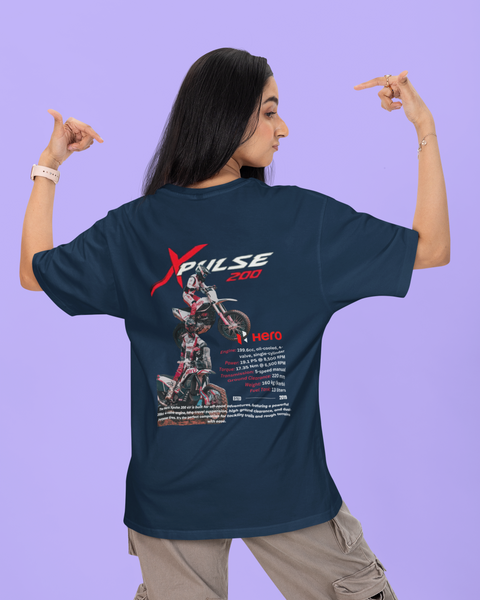 Hero Xpulse 200 Oversized T-Shirt